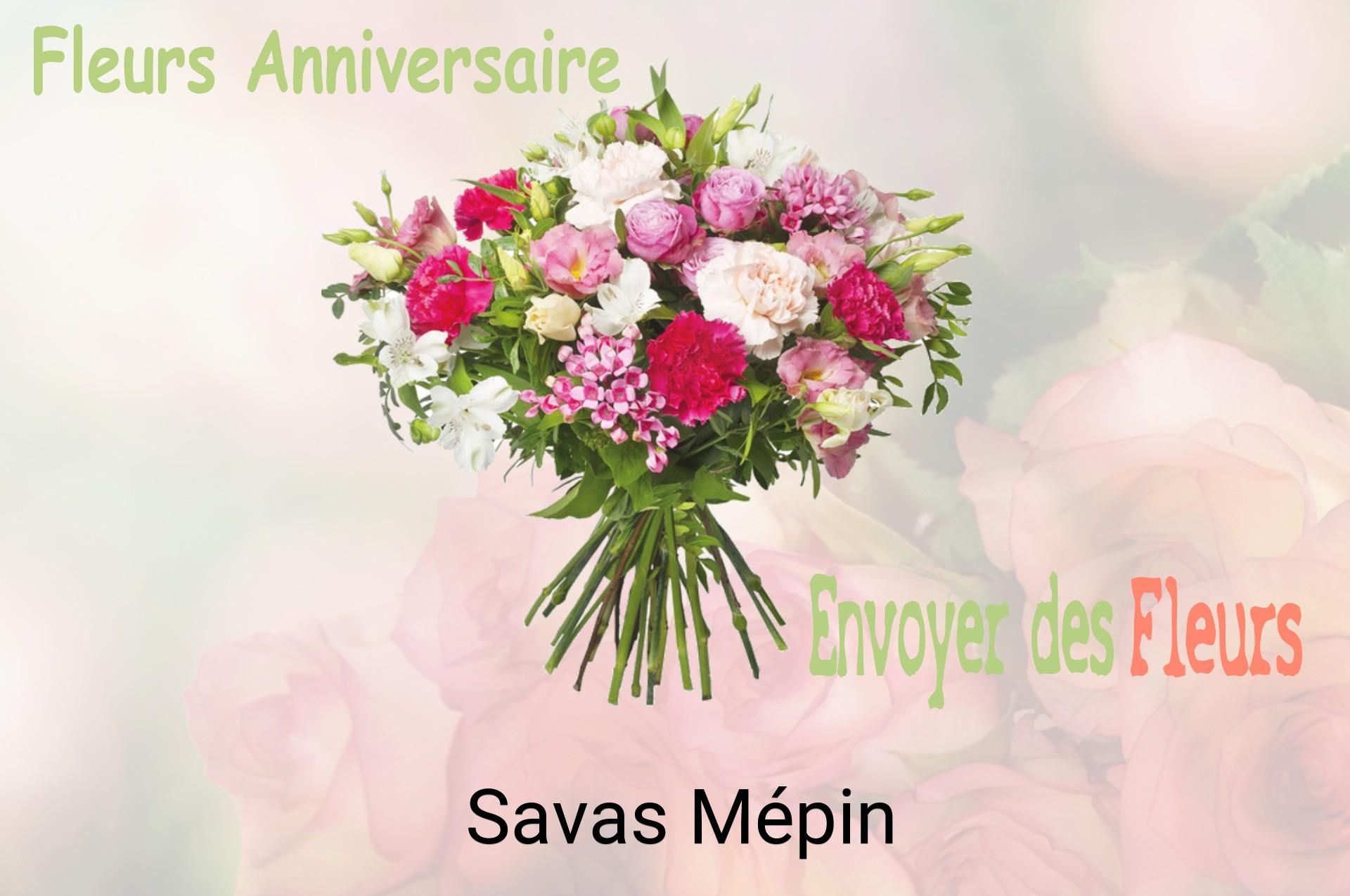 Bouquet de fleurs d’anniversaire livré à Savas-Mépin